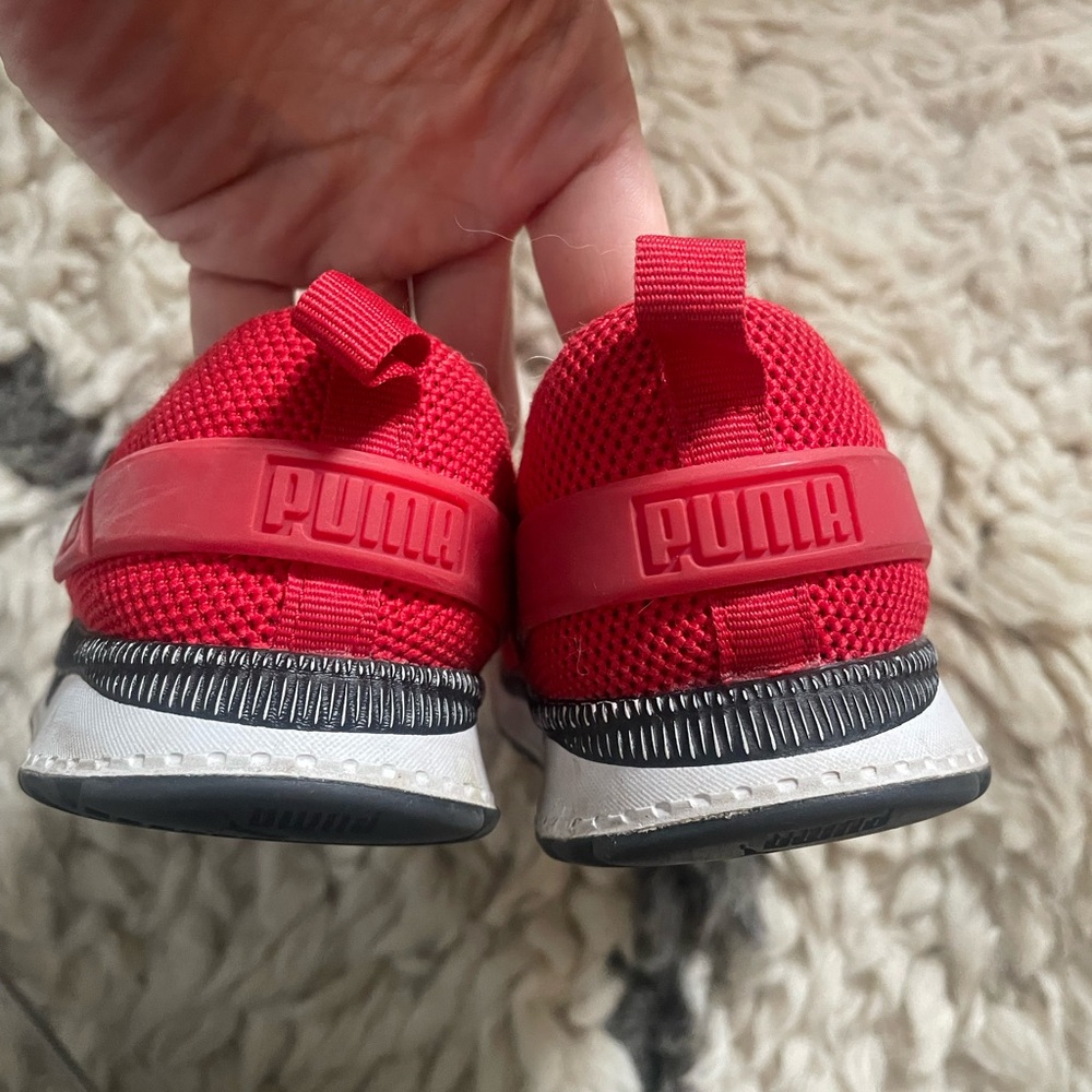PUMA Kids Vibrant Red Sneakers